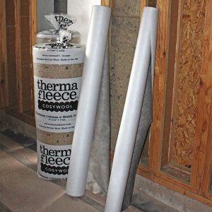 Rolls of Therma fleece Breather Membrane